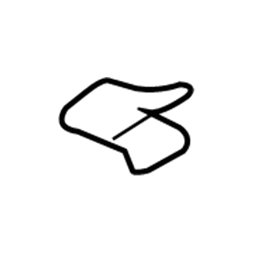 Pontiac 11588650 Quarter Pillar Trim Lower Retainer