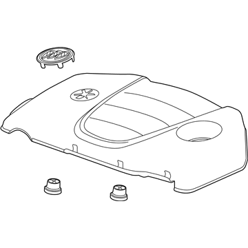 Buick 12638793 Engine Cover