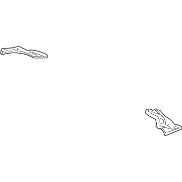 GM 12455402 Extension Brace, Rear Driver Side GM 12455402 Extension Brace, Rear Driver Side