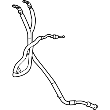 2016 Chevy Silverado 3500 HD Battery Cable - 84023873