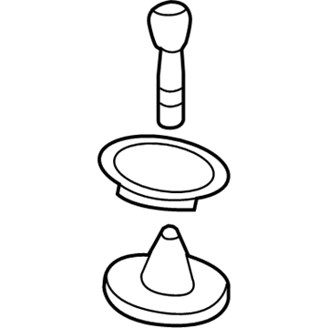 Saturn Automatic Transmission Shifter - 25871260