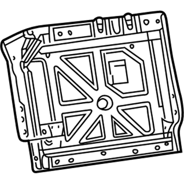 GM 88954077 Seat Back Frame GM 88954077 Seat Back Frame