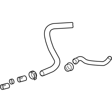 GMC Acadia Cooling Hose - 84863061