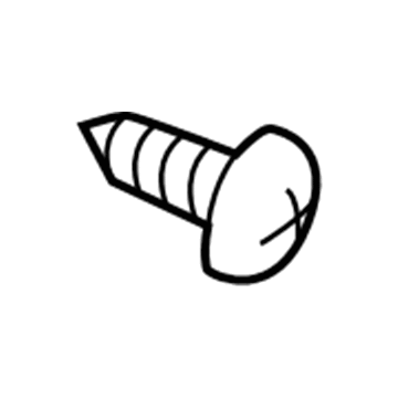 Pontiac 10246149 Body Side Molding Retainer Clip