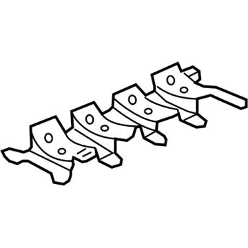 Cadillac Oil Pan Baffle - 1647496