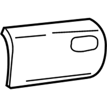 GMC 15648043 Glove Box Door