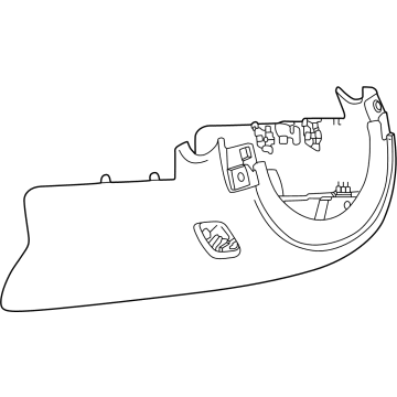 Cadillac 85590832 Lower Column Cover