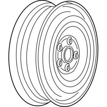 Buick 9598201 Spare Wheel