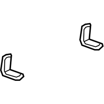 Saturn 25886156 Radiator Upper Bracket