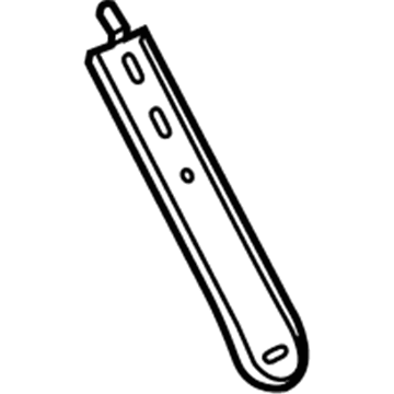 GM 13222650 Reinforcement Beam Lower Brace