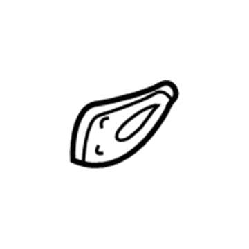 GMC K2500 Door Handle - 15734612