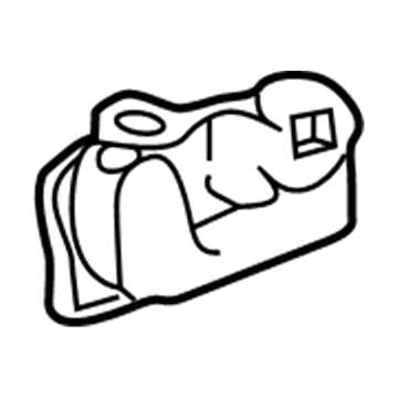 2005 Cadillac CTS Door Handle - 25759730