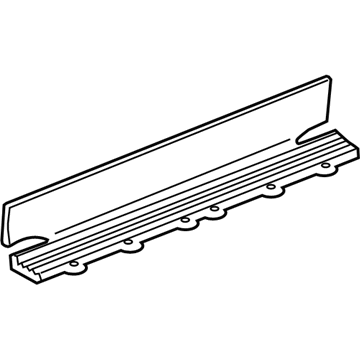 Cadillac 94666513 Water Drain Panel