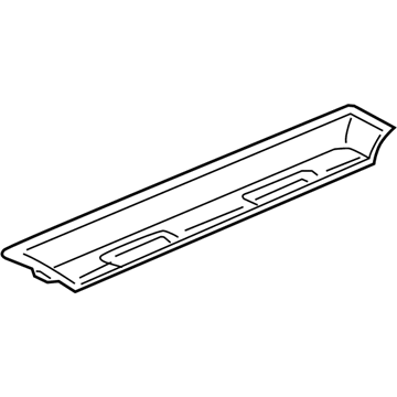 GM 15922775 Front Trim, Titanium, Rear GM 15922775 Front Trim, Titanium, Rear