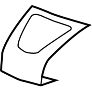 GM 22916365 Decal, Silver, Front GM 22916365 Decal, Silver, Front