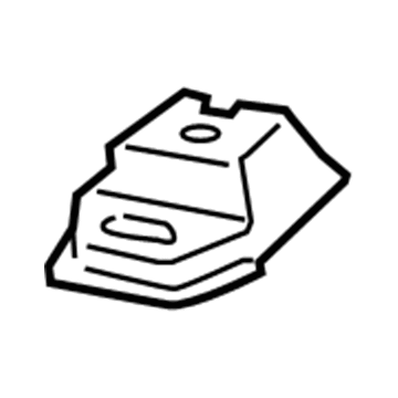 GM 22702290 Radiator Lower Support, Driver Side