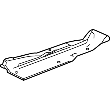 Chevy Underbody Splash Shield - 22767895