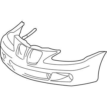 Pontiac Bumper - 12336088