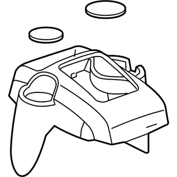 GMC Canyon Center Console Base - 15812678