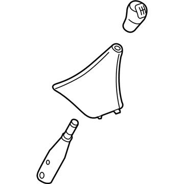 2011 GMC Canyon Automatic Transmission Shifter - 25890709