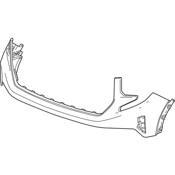 GMC 85638715 FASCIA,FRONT BUMPER UPPER(PAINT TO MATCH)