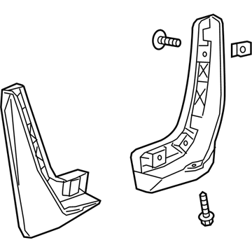 Chevy 84138107 Mud Guard