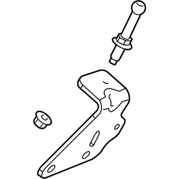 GMC 12639305 Bracket