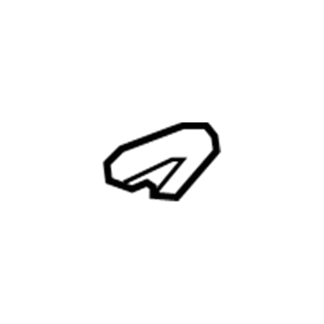 GM 15263174 Sunvisor Cover, Passenger Side GM 15263174 Sunvisor Cover, Passenger Side