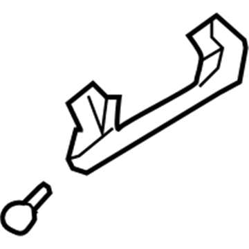 Buick Lucerne Door Handle - 25789228