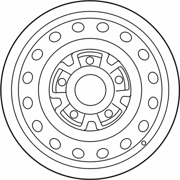 Chevy City Express Spare Wheel - 19316550