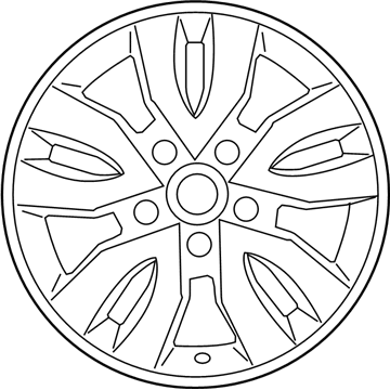 Chevy City Express Spare Wheel - 19317622