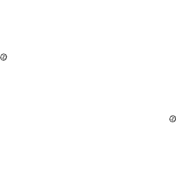 GM 95952934 Inner Tie Rod Nut