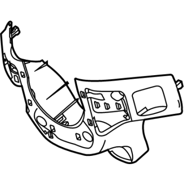 GM 42687519 Rear Shroud