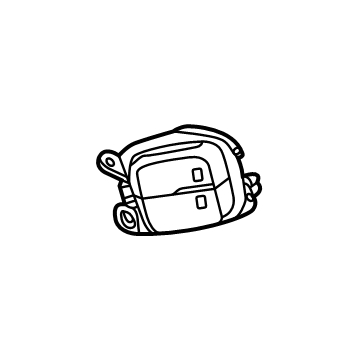 GM 13531986 Audio Switch, Jet Black, Driver Side