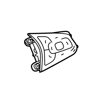 GM 13541207 Radio Switch, Jet Black