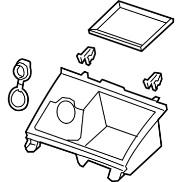 Chevy 92206138 Compartment