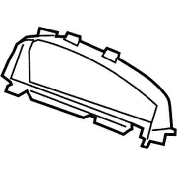 Chevy 92176798 Cluster Trim