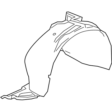 2019 Chevy Blazer Fender Splash Shield - 84730494