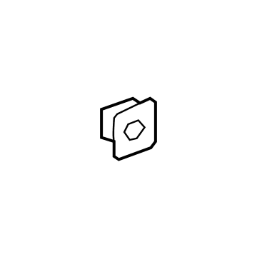 GMC 3907444 Step Pad Retainer Nut