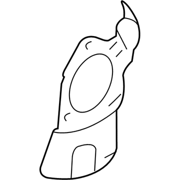 Cadillac STS Brake Backing Plate - 89060204