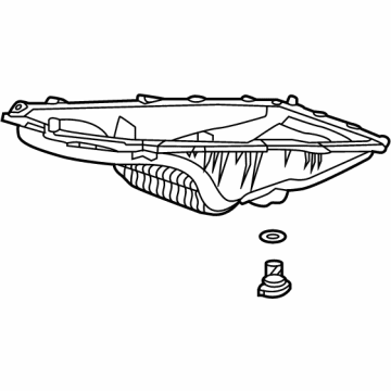 Cadillac Oil Pan - 12717171