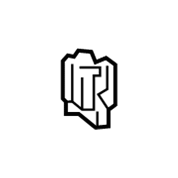 Chevy 11547375 Plate Clip