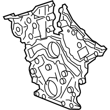 Cadillac CTS Timing Cover - 12704638