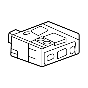 GM 13549941 USB Port, Jet Black