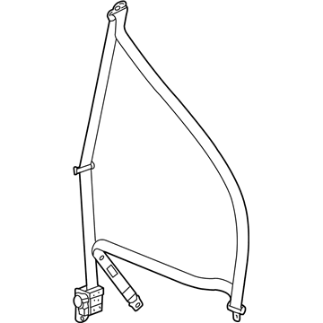 Chevy Express 2500 Seat Belt - 19368062