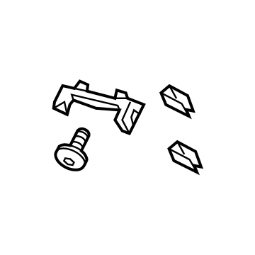 GM 84229330 Guide, Front Driver Side