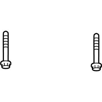 Buick 11610596 Engine Cradle Rear Bolt