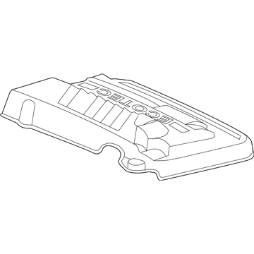 Pontiac 12626018 Engine Cover