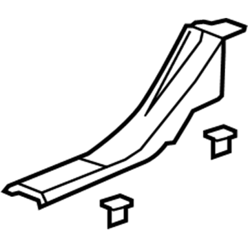 GM 10392638 Sill Plate, Passenger Side GM 10392638 Sill Plate, Passenger Side