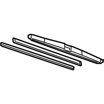 Pontiac 88969934 Wiper Blade